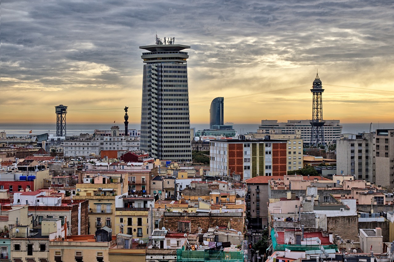Über den Dächern von Barcelona II