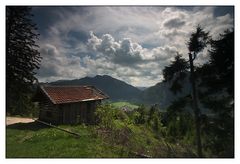 über den Dächern von Bayrischzell