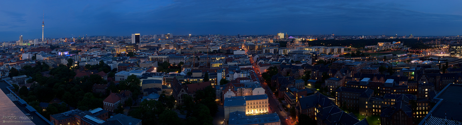 Über den Dächern von Berlin