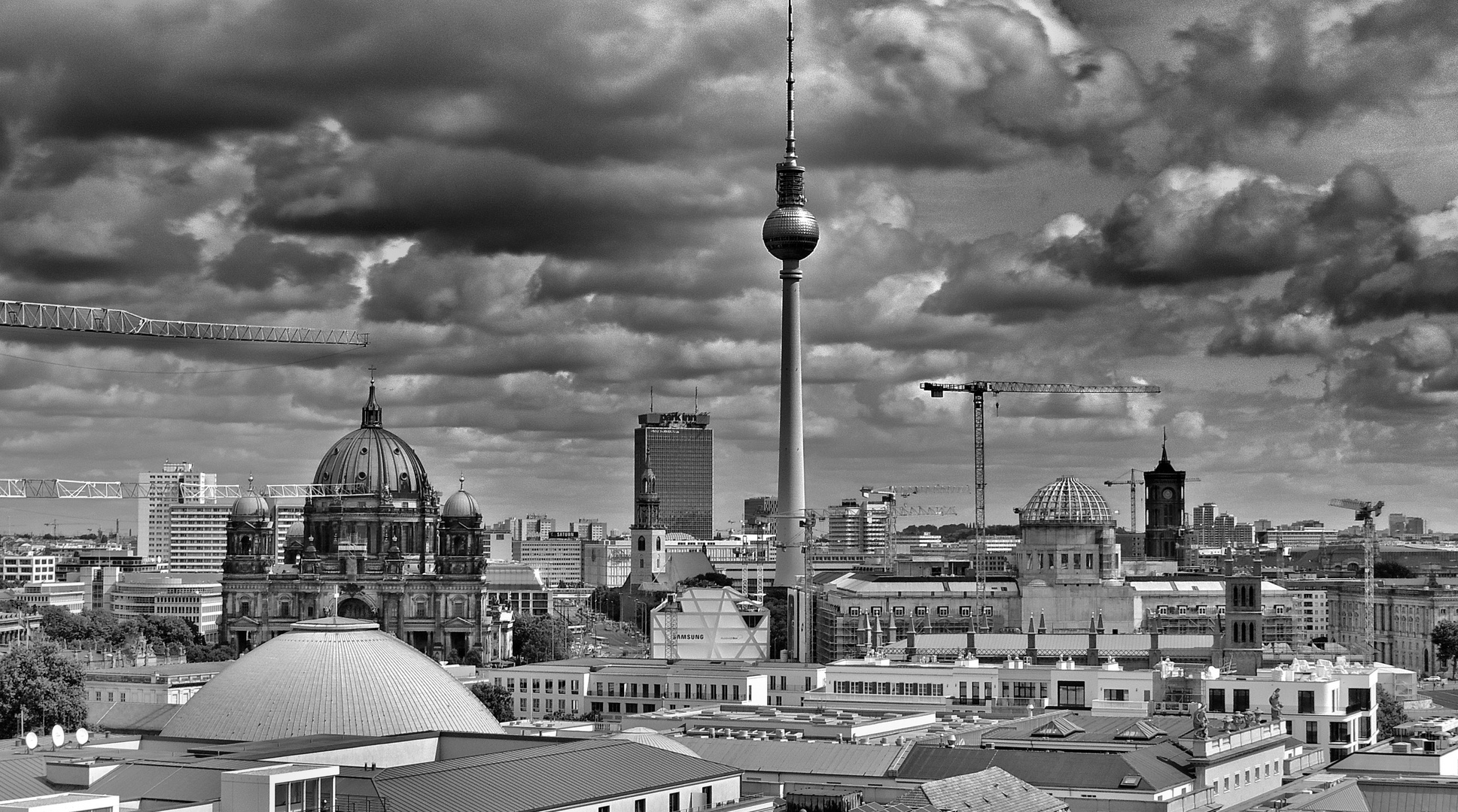 Über den Dächern von Berlin - over the rooftops of Berlin..