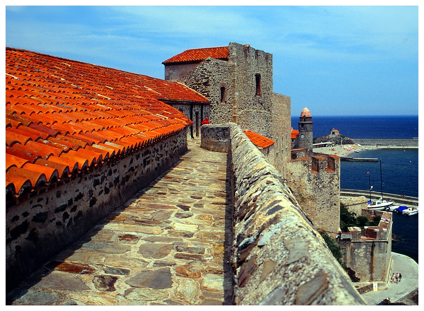 Über den Dächern von Collioure