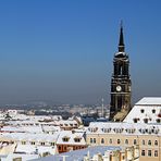 Über den Dächern von Dresden