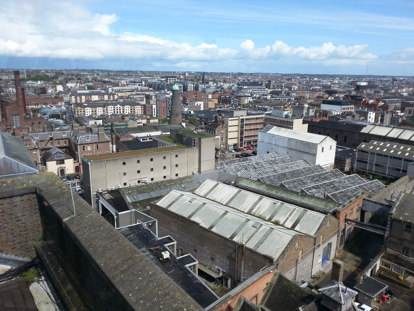 über den Dächern von Dublin