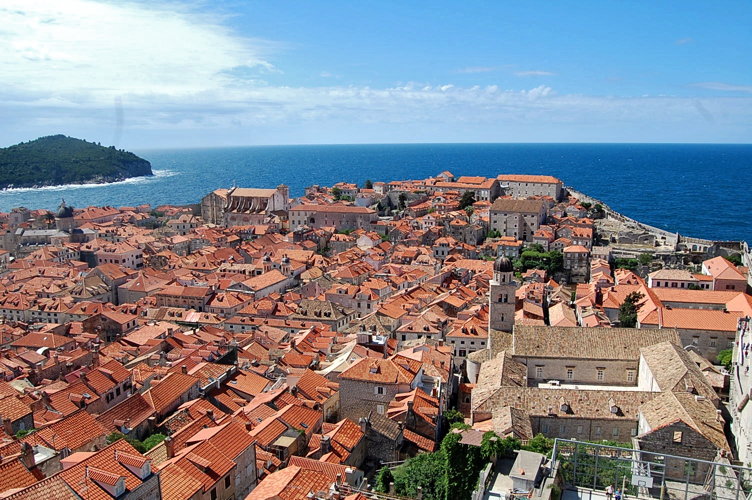 Über den Dächern von Dubrovnik