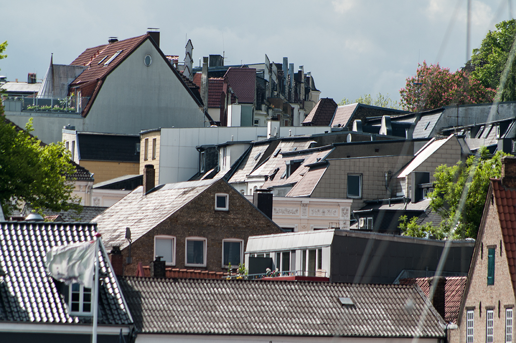 Über den Dächern von Flensburg