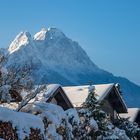 Über den Dächern von Garmisch-Partenkirchen