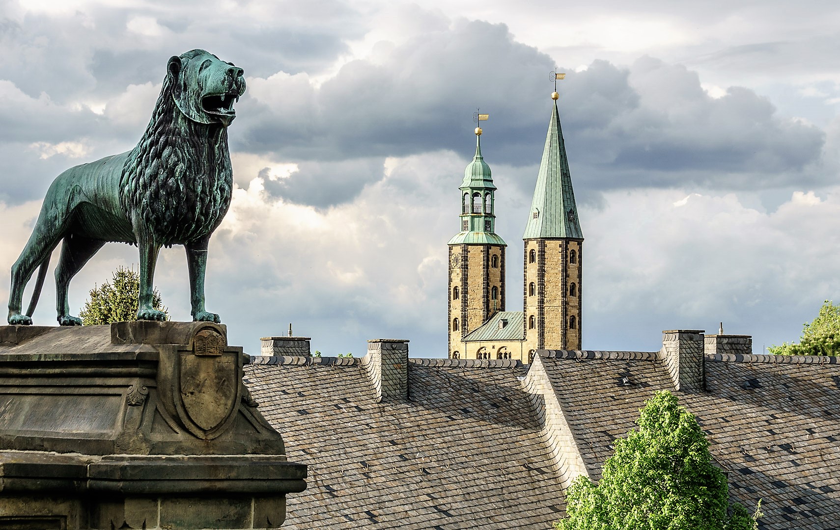 Über den Dächern von Goslar