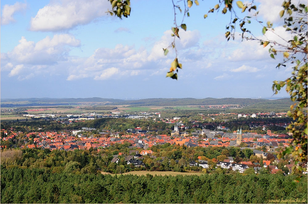 über den Dächern von Goslar