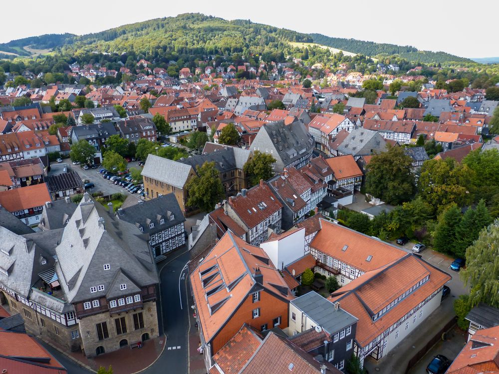 Über den Dächern von Goslar