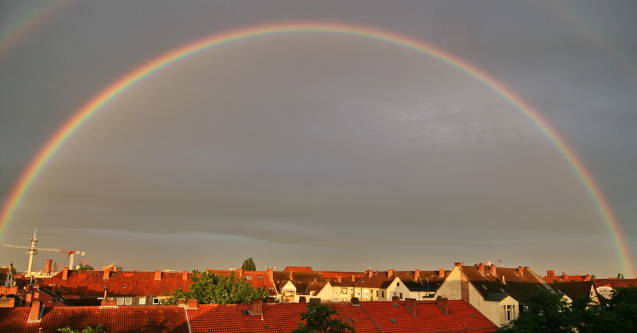 Über den Dächern von Hannover