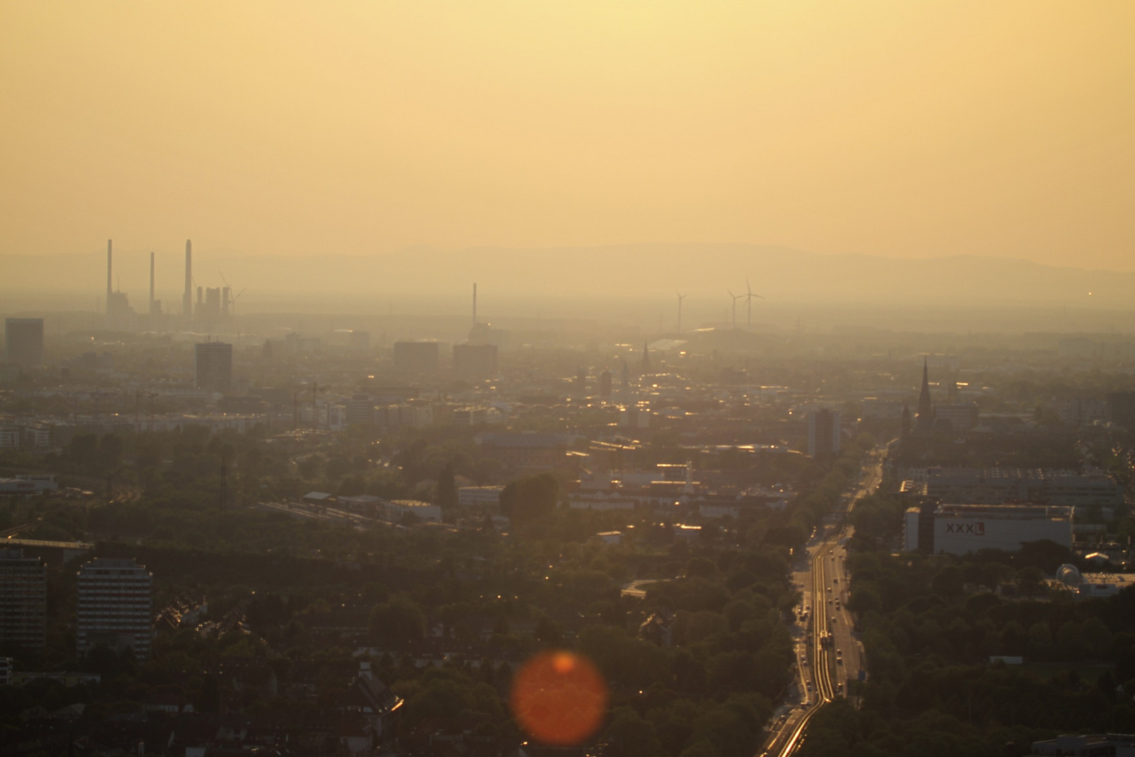 Über den Dächern von Karlsruhe - Durlach