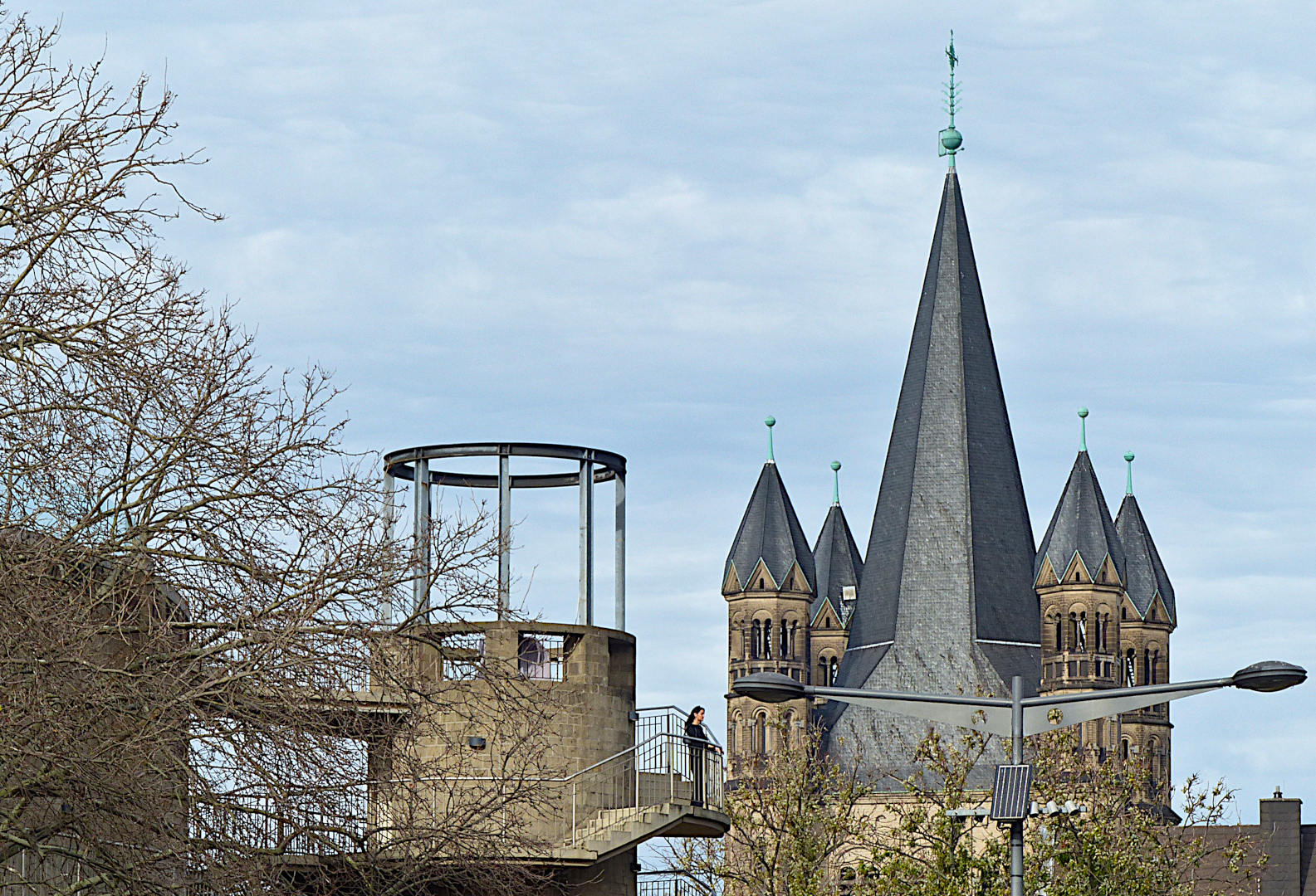 Über den Dächern von Köln