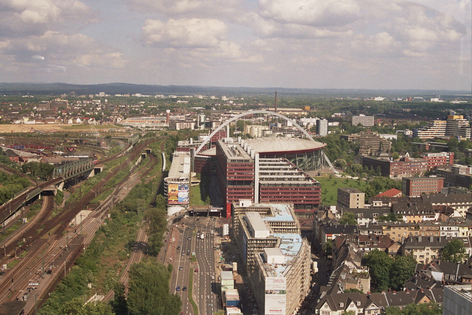 Über den Dächern von Köln (rechtsrheinisch)