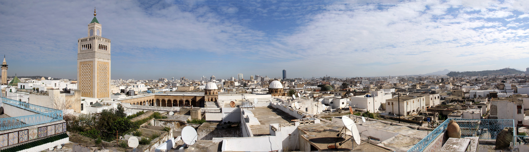 Über den Dächern von La Goulette / Tunesien