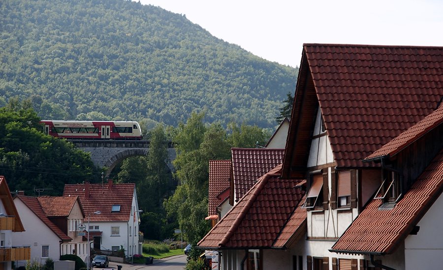 Über den Dächern von Lautlingen ...