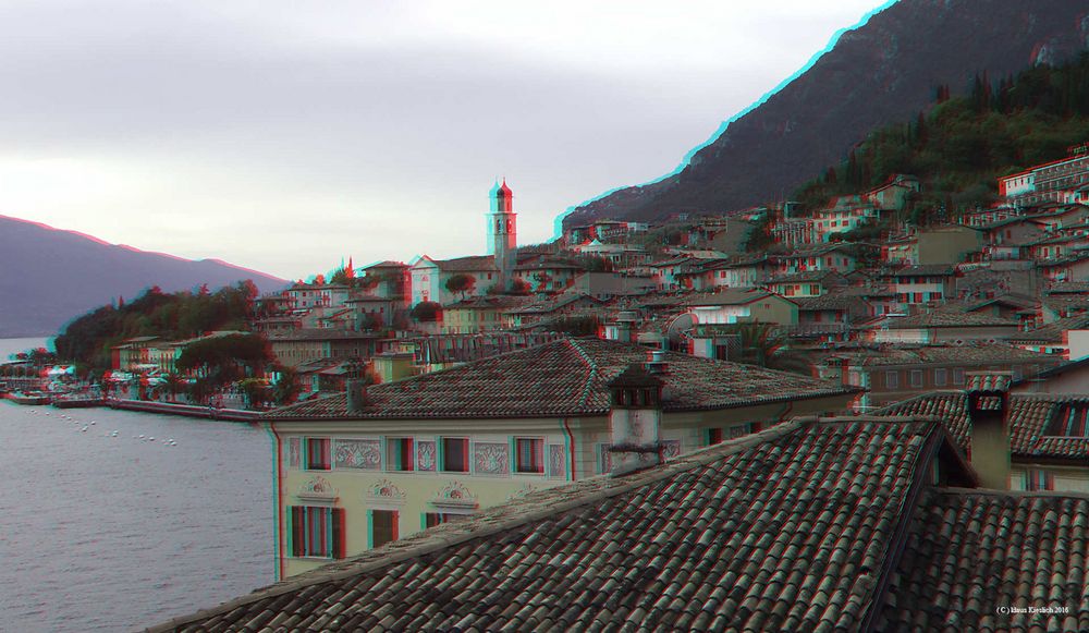 Über den Dächern von Limone sul Garda