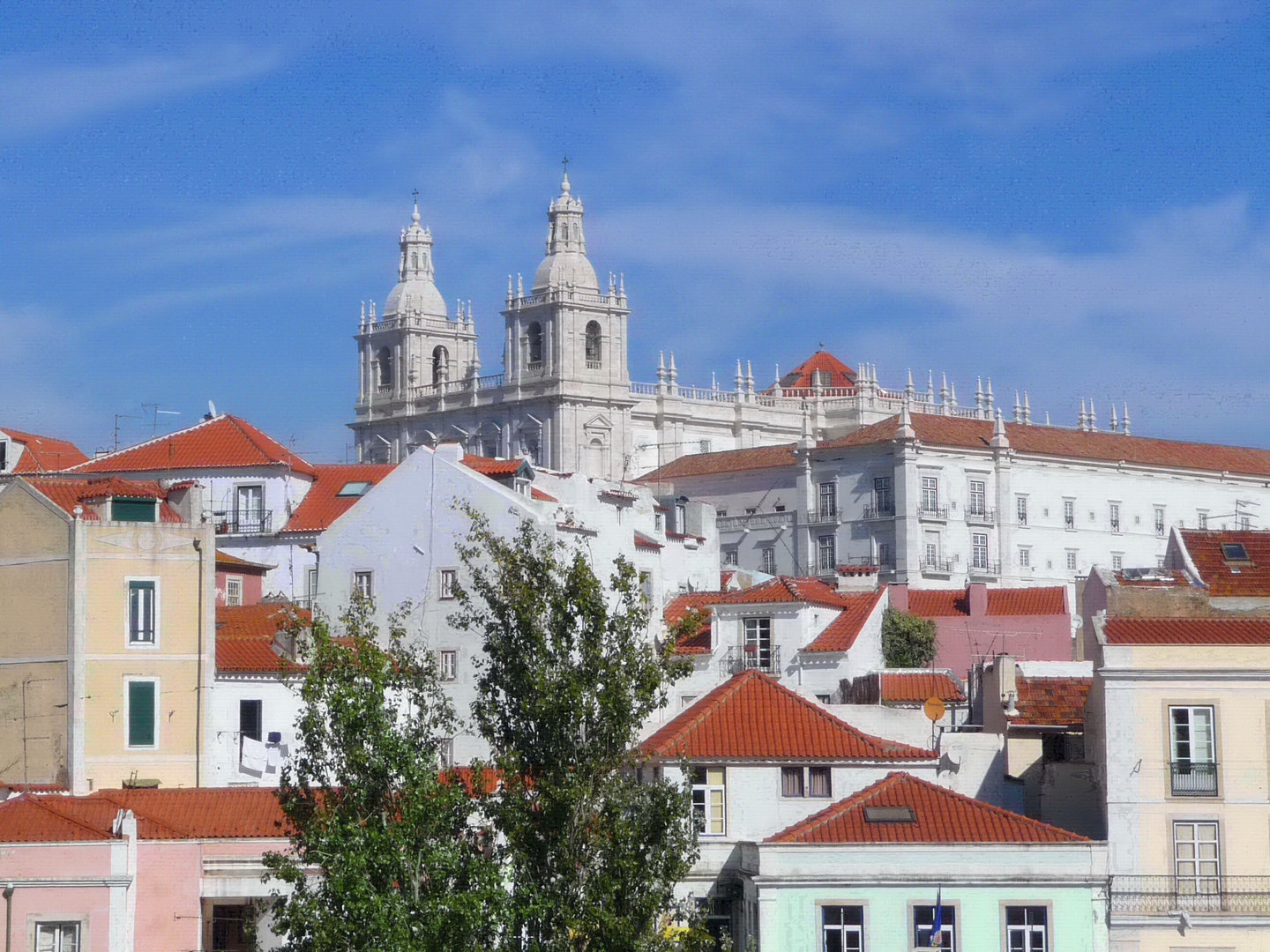 Über den Dächern von Lissabon...
