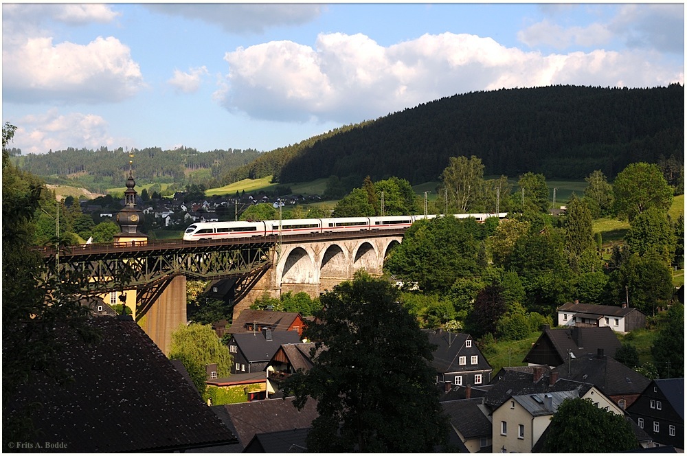 Über den Dächern von Ludwigsstadt