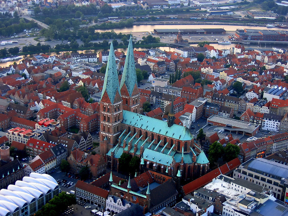 Über den Dächern von Lübeck 2