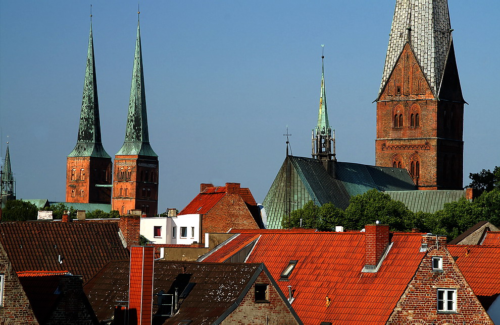 Über den Dächern von Lübeck 3