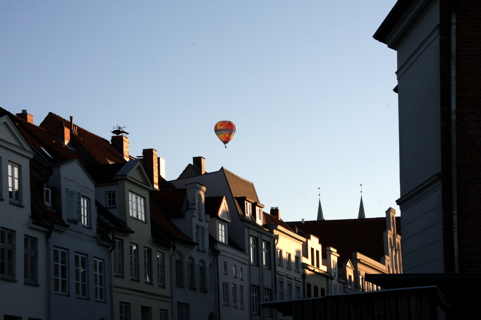 Über den Dächern von Lübeck