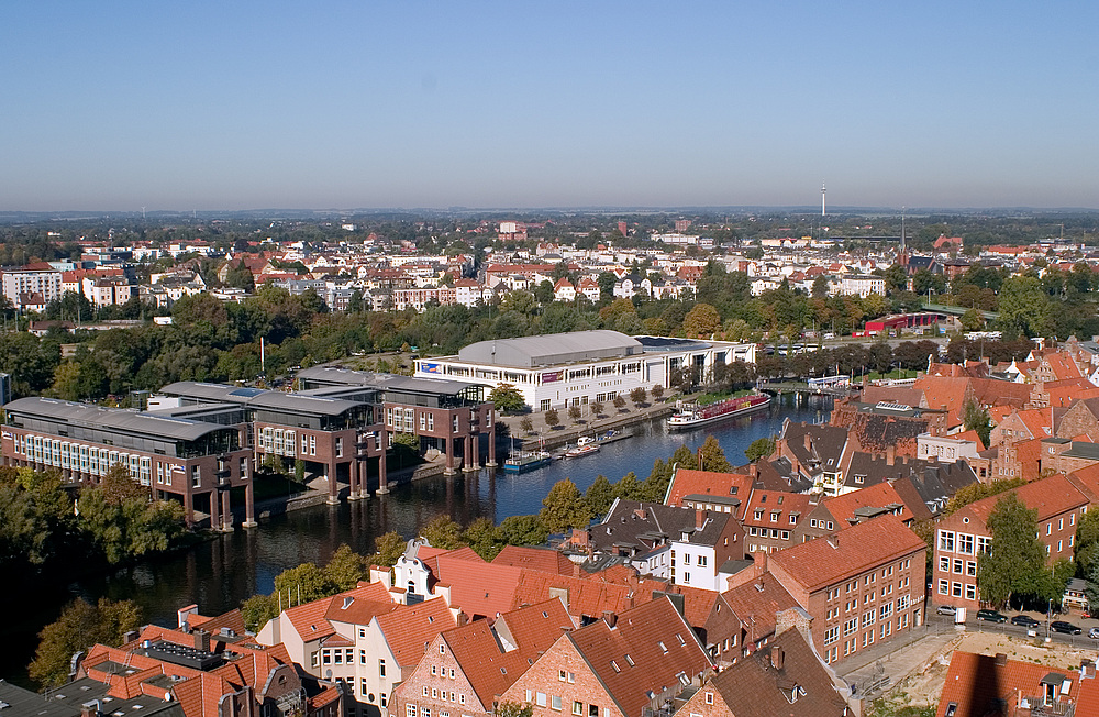 Über den Dächern von Lübeck