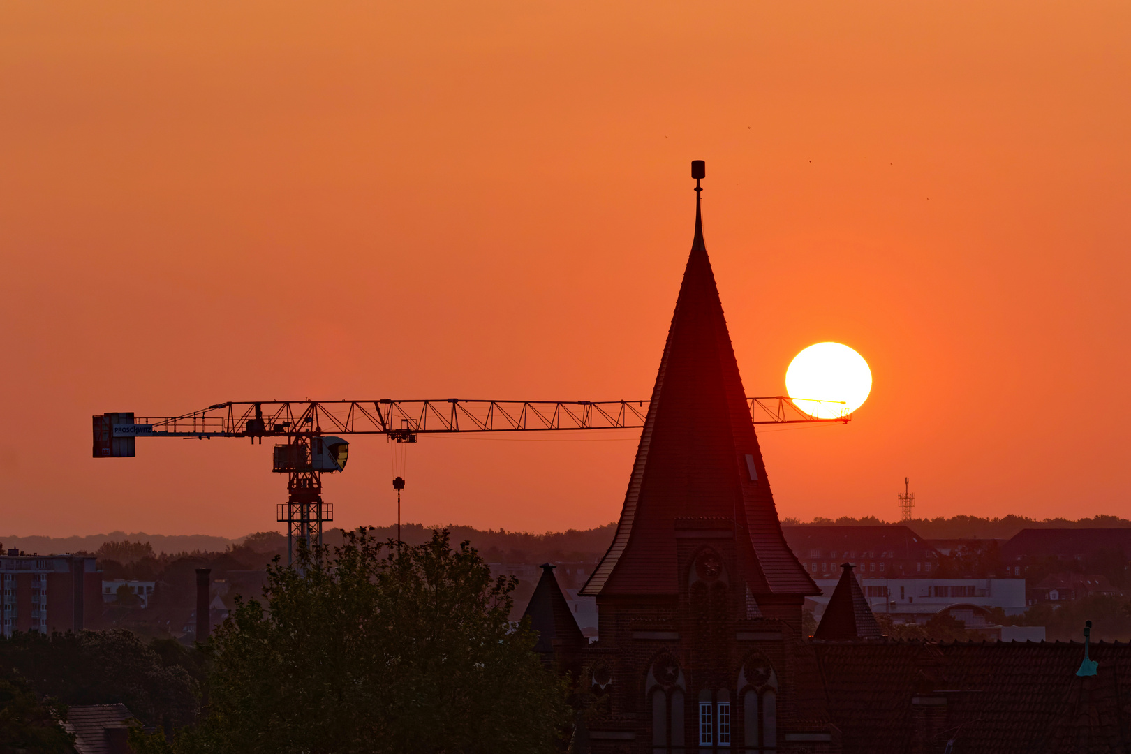 Über den Dächern von Lüneburg