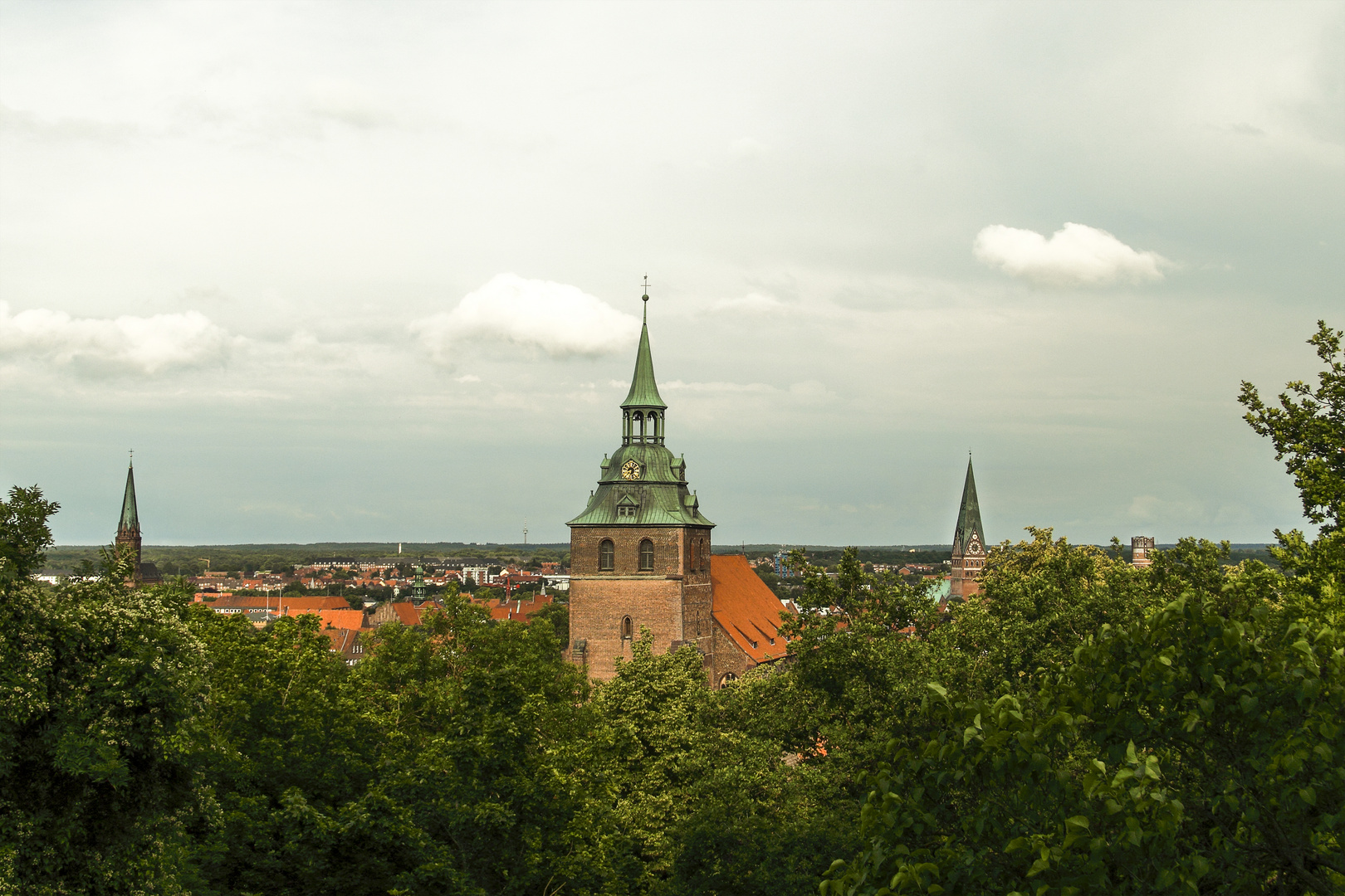 Über den Dächern von Lüneburg