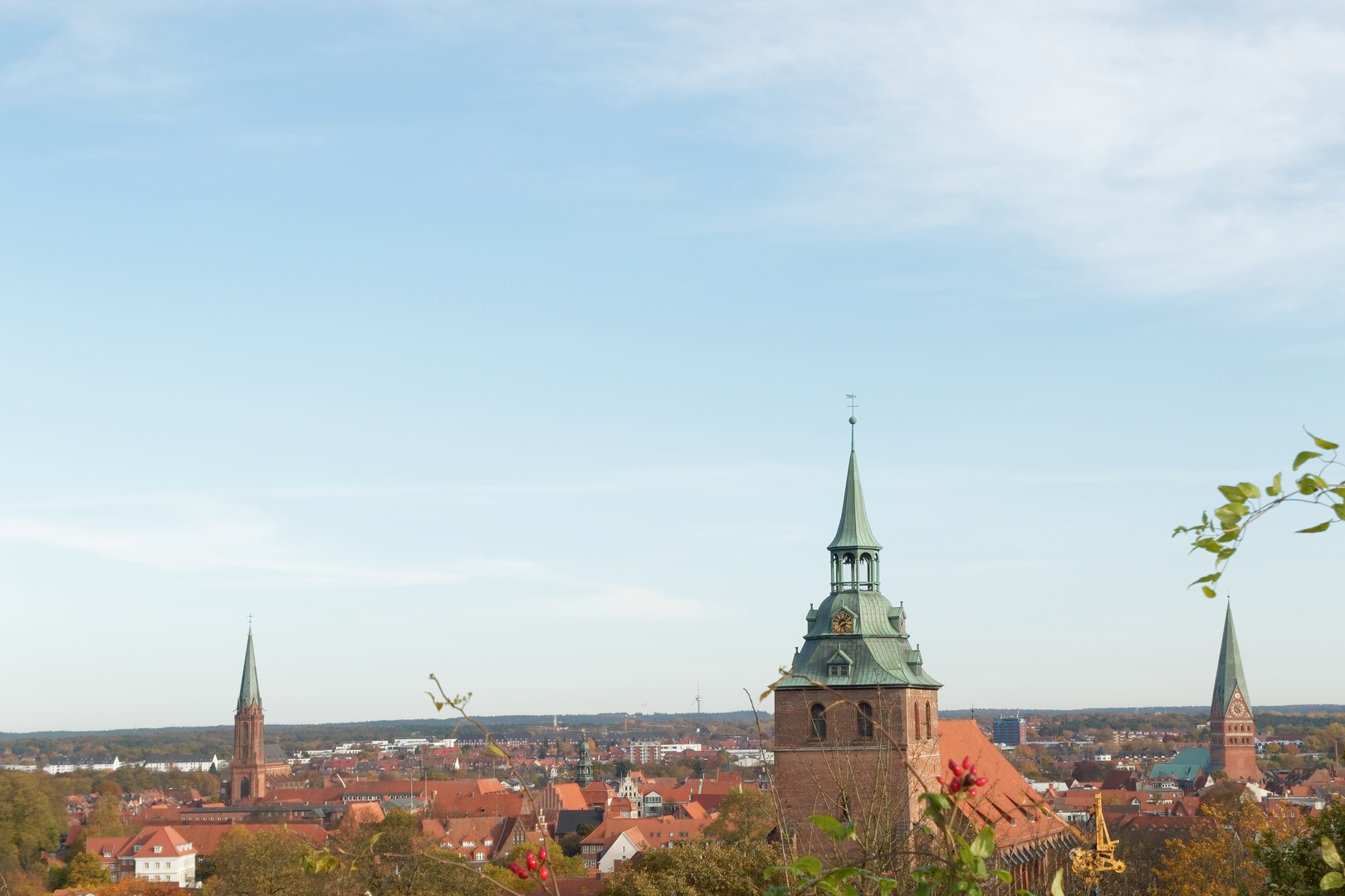 Über den Dächern von Lüneburg