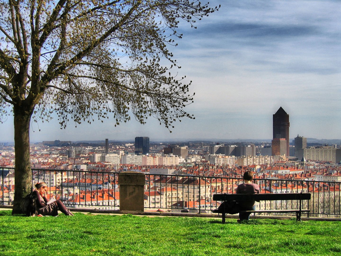 Über den Dächern von Lyon