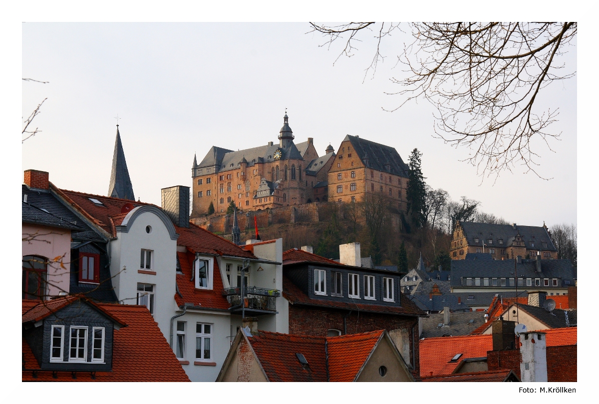 Über den Dächern von Marburg