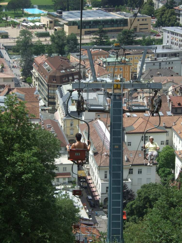 Über den Dächern von Meran