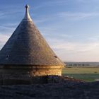 über den Dächern von Mont-Saint-Michel