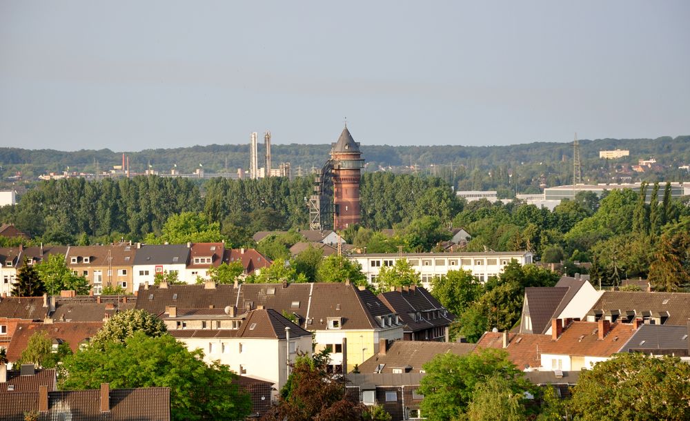 über den Dächern von Mühlheim