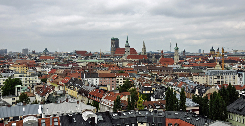 Über den Dächern von München