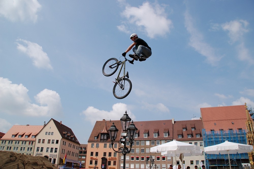 Über den Dächern von Nürnberg