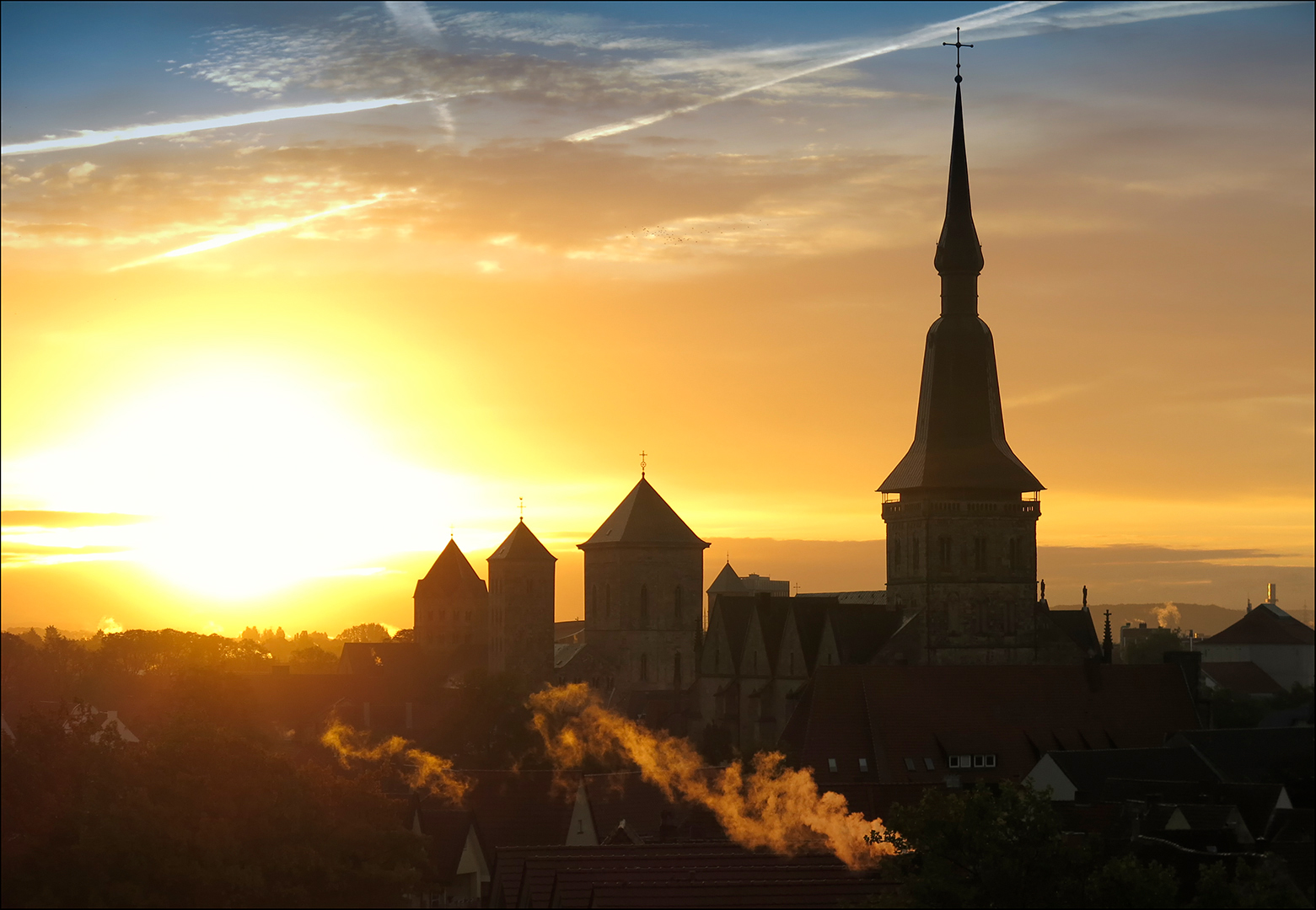 Über den Dächern von Osnabrück