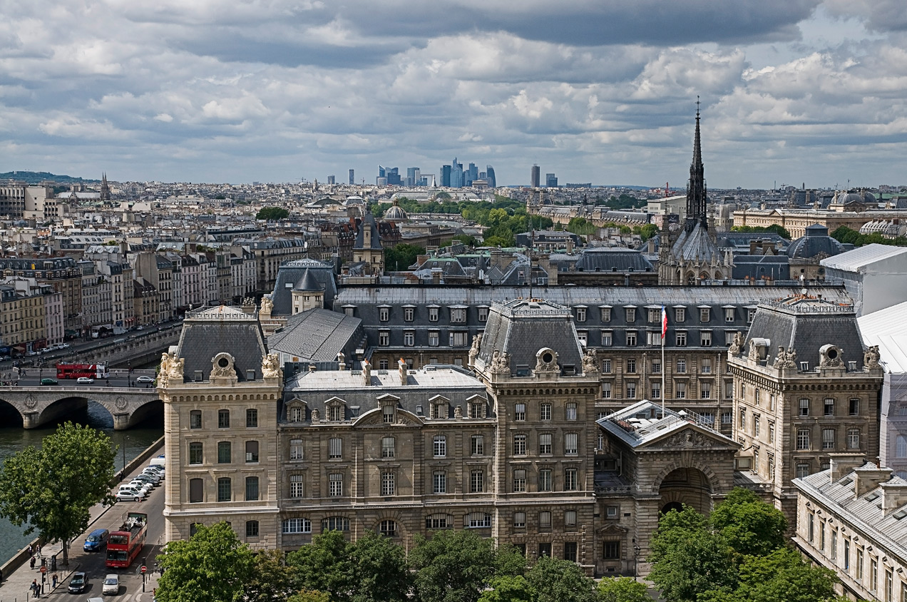 Über den Dächern von Paris