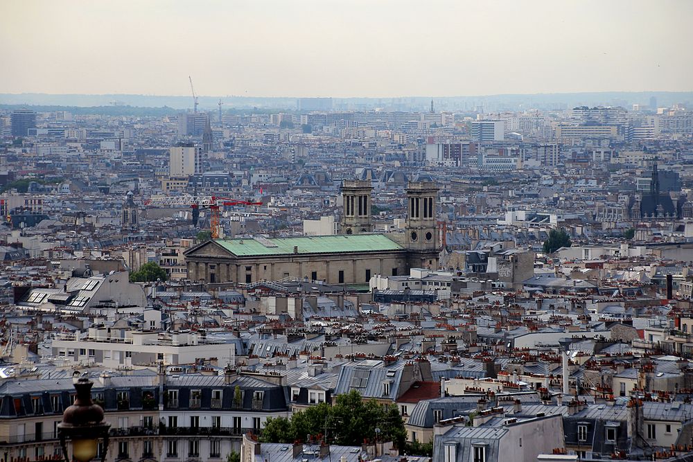 Über den Dächern von Paris