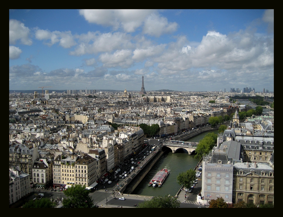 Über den Dächern von Paris