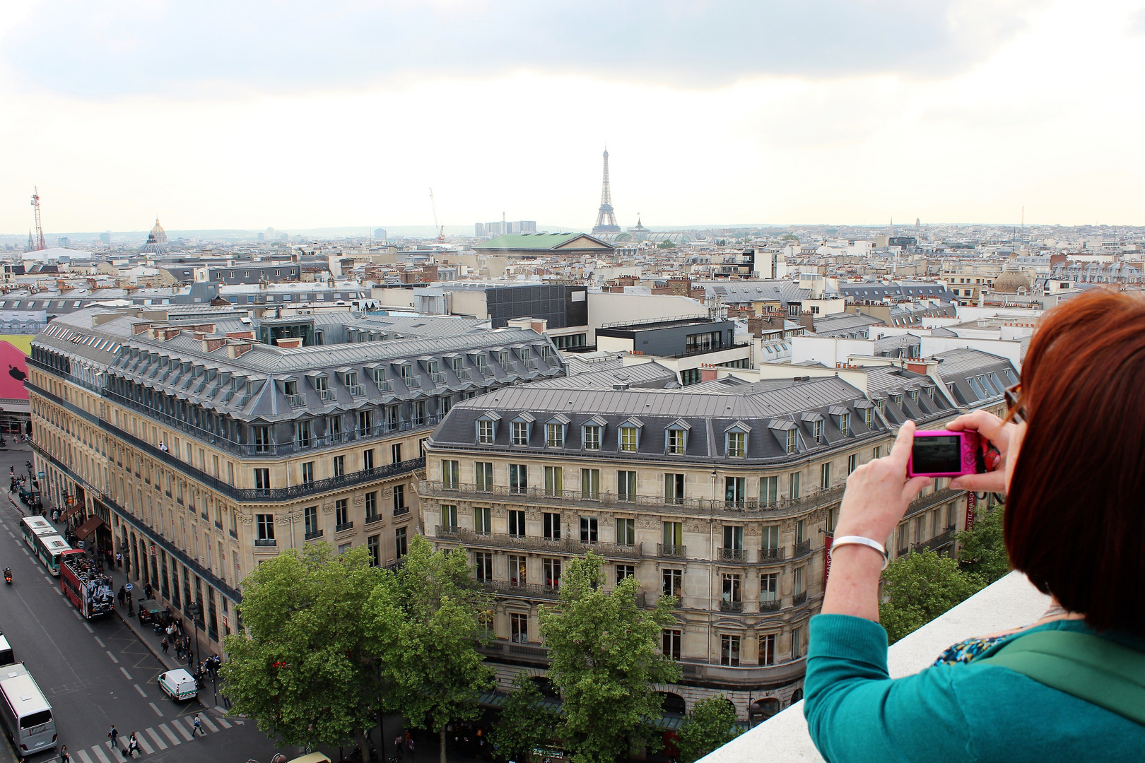 Über den Dächern von Paris