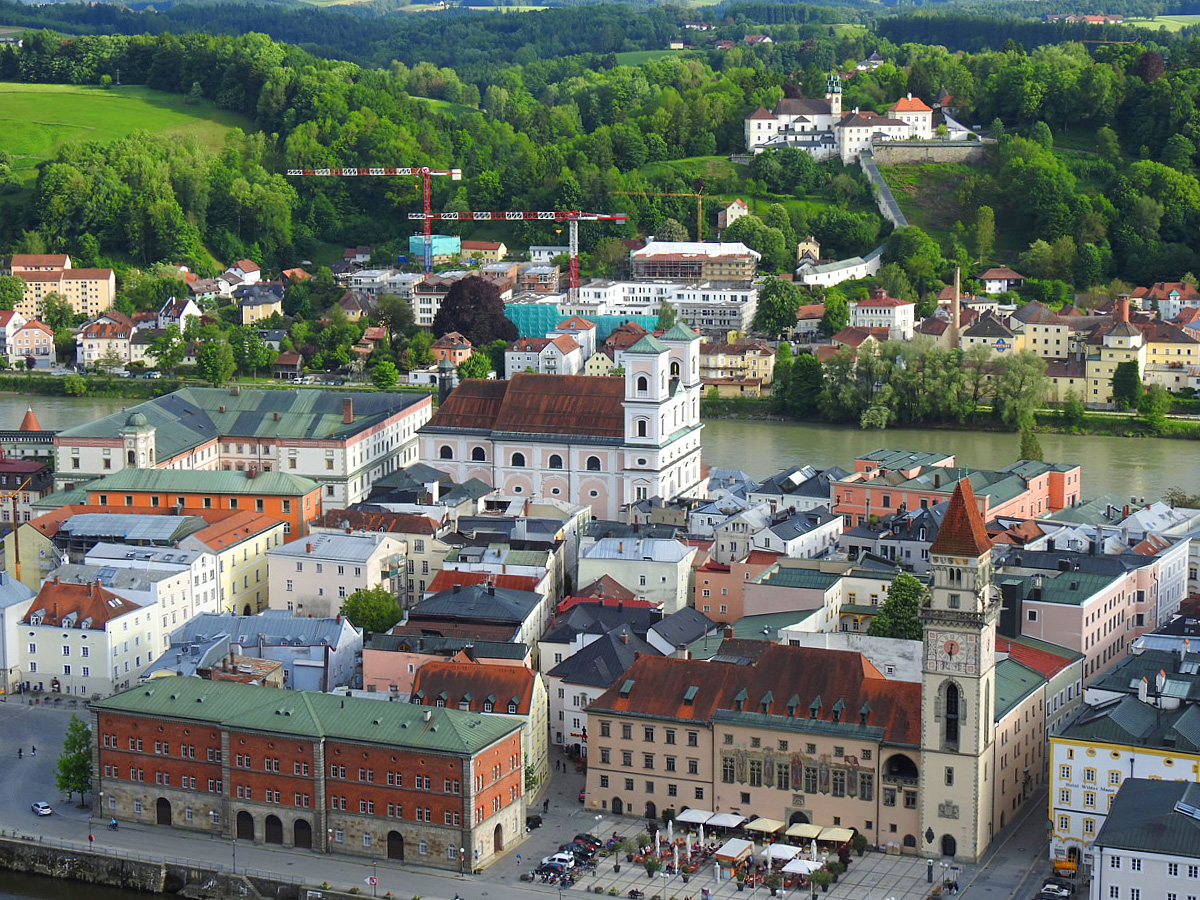 über den Dächern von Passau