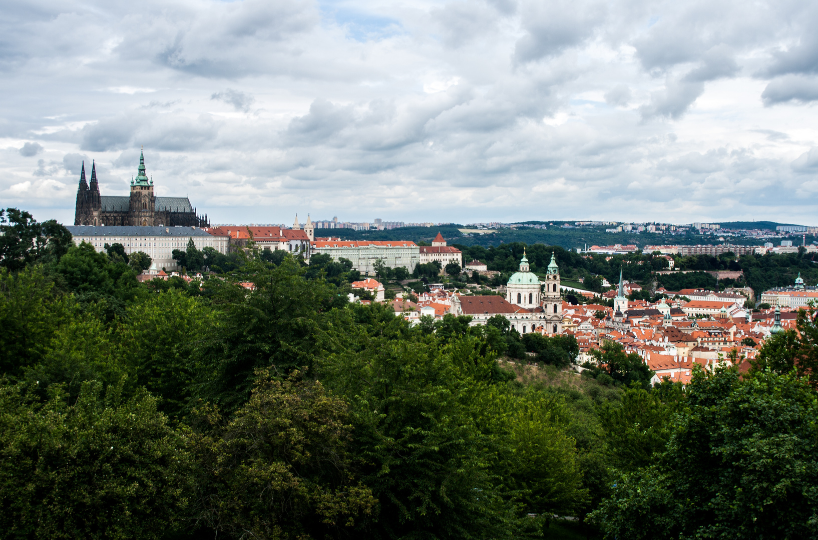 Über den Dächern von Prag