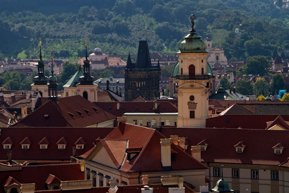 Über den Dächern von Prag - Blick vom Rathausturm - 4