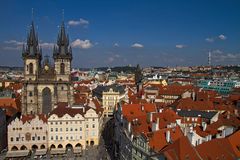 Über den Dächern von Prag - Blick vom Rathausturm - 7