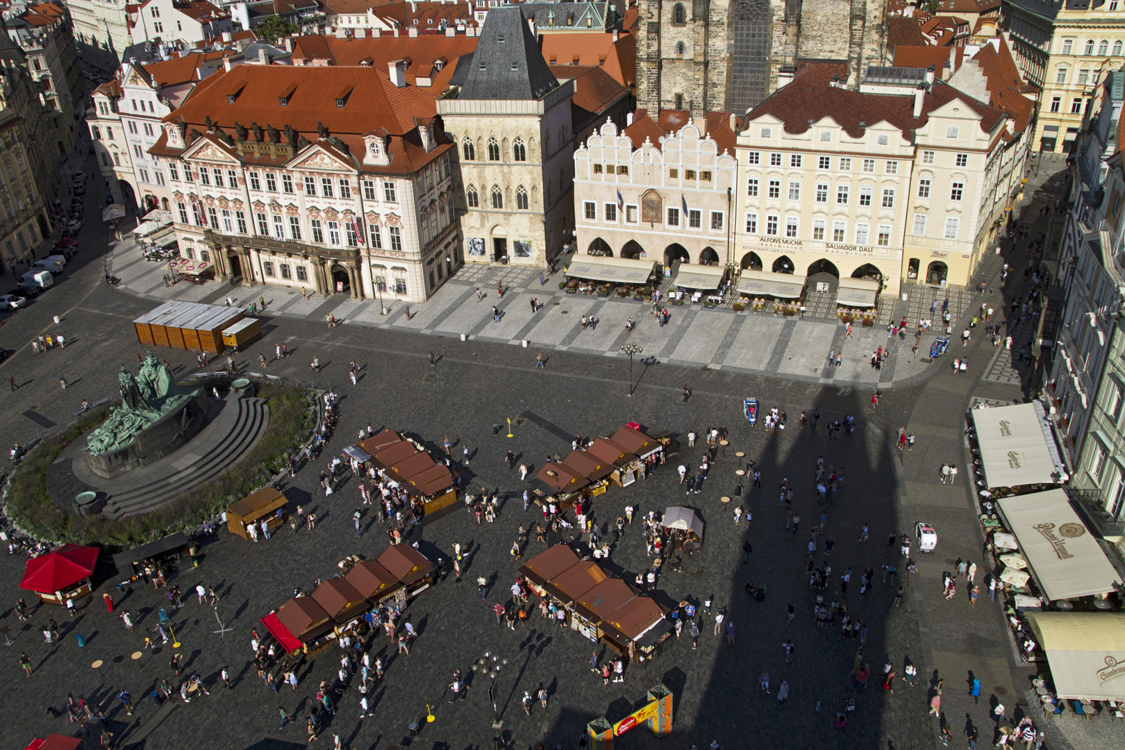 Über den Dächern von Prag - Blick vom Rathausturm - 9