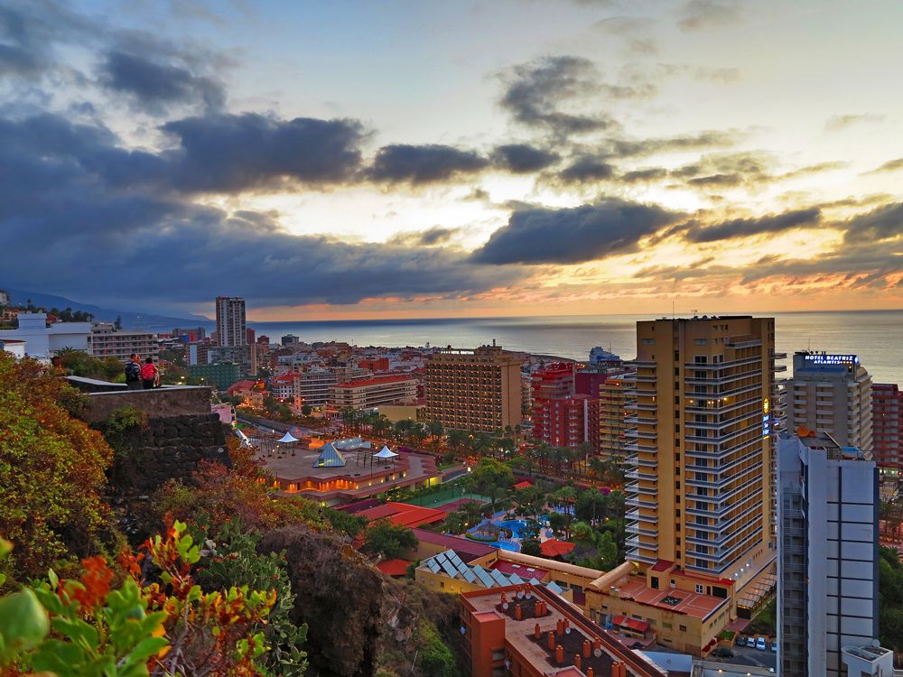 über den Dächern von Puerto de La Cruz