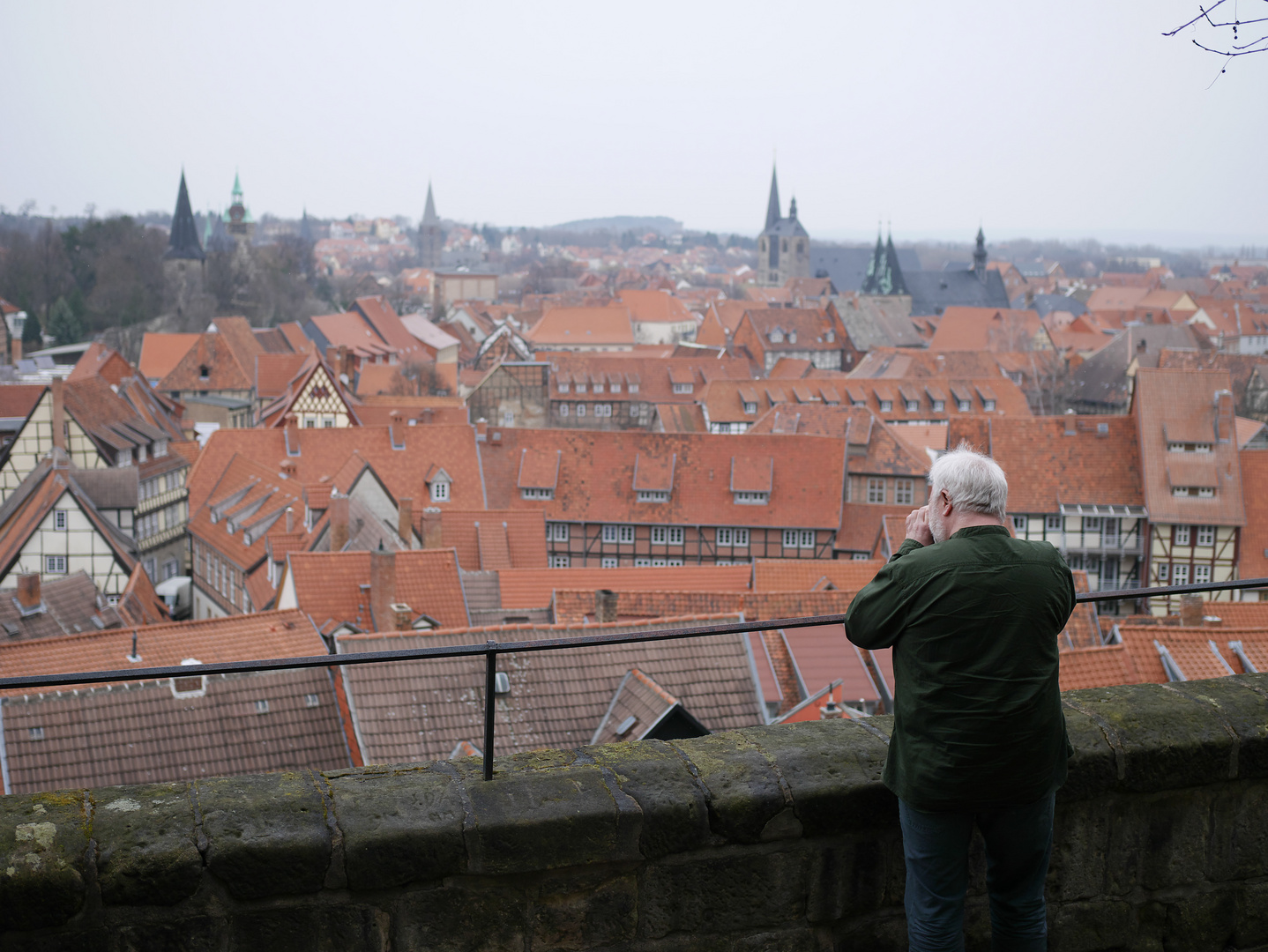 Über den Dächern von Quedlinburg