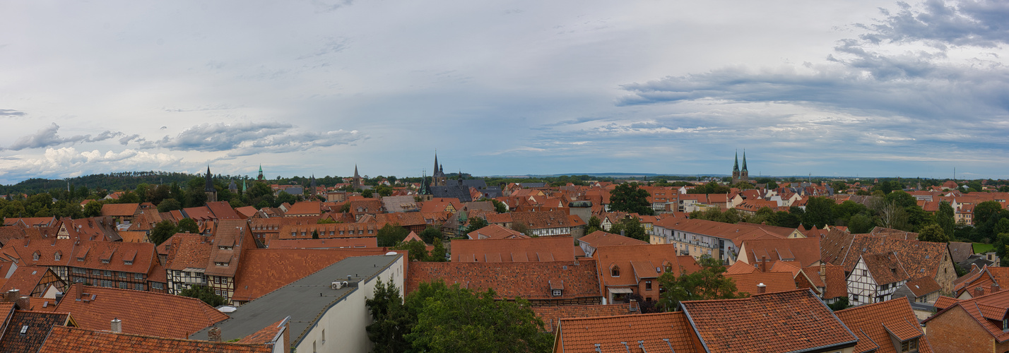 Über den Dächern von Quedlinburg