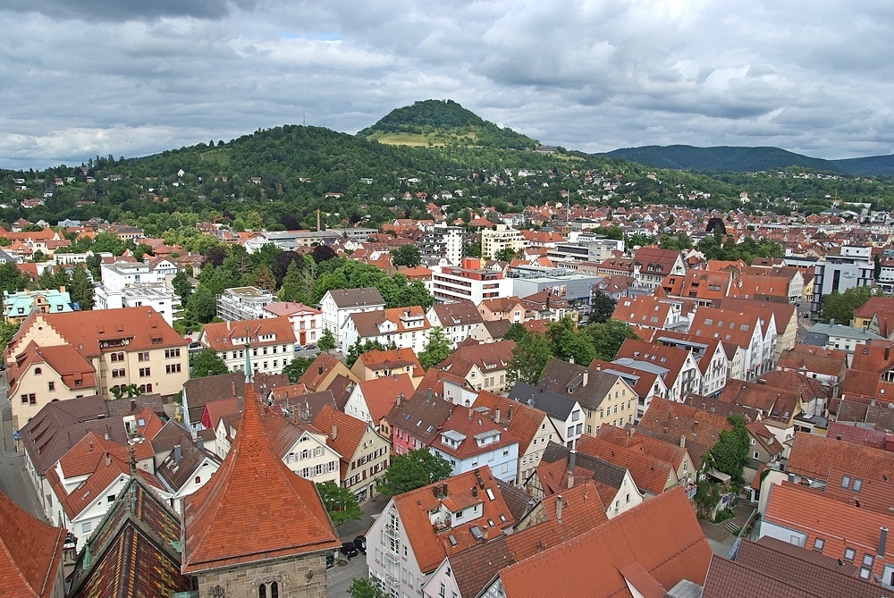 Über den Dächern von Reutlingen